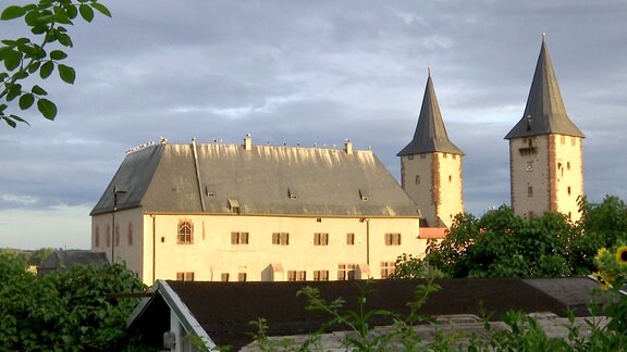 Storcheninvasion auf Schloss Rochlitz