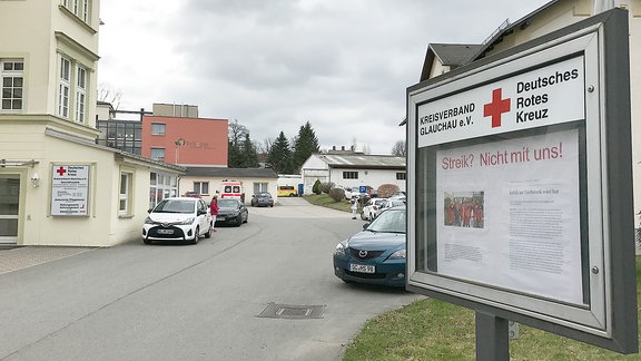 Gelände des DRK-Kreisverbands Glauchau.