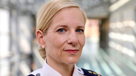 Die neue Chefin der Polizeidirektion Chemnitz Sonja Penzel
