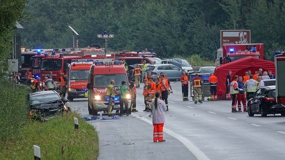 Unfall A4 Berbersdorf