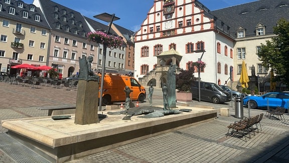 Altmarktbrunnen in Plauen
