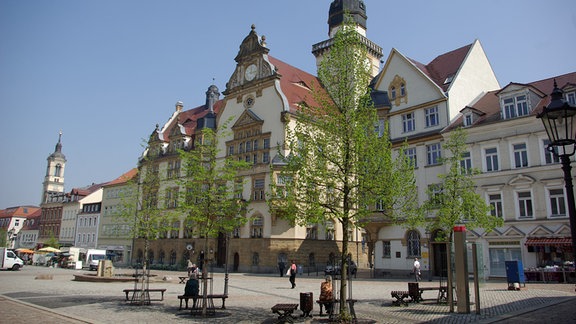 Das Rathaus von Werdau