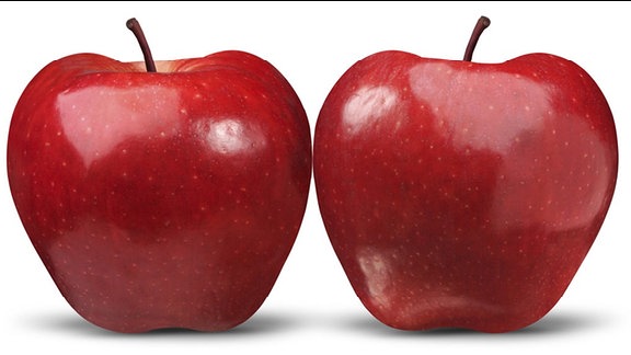 Äpfel der Marke Red Delicious