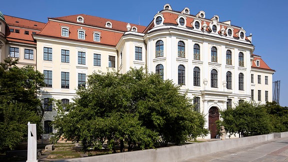 Das sogenannte Landhaus in Dresden