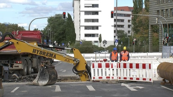 Carolabrücke Fernwärme