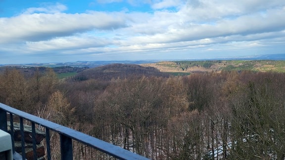 Aussicht, Bergbaude Panoramahöhe