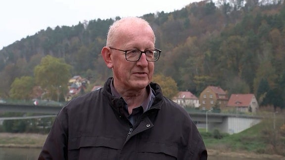 Presssekonferenz Sperrung Brücke Bad Schandau