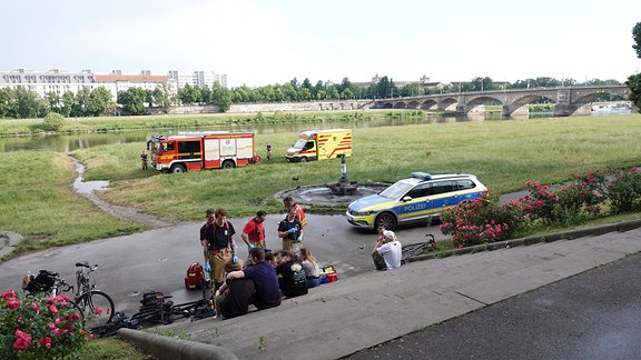 Verletzte nach Blitzeinschlag in Dresden