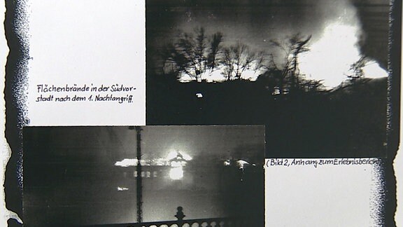 Bilder der Dresdner Bombardierung von Hans-Joachim Dietze