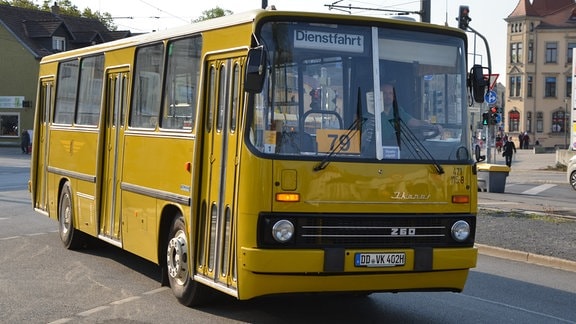 Ein Ikarus Bus in Dresden