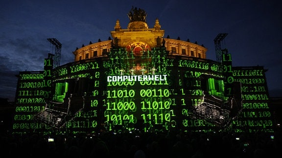 Kraftwerk-Konzert an der Semperoper Dresden