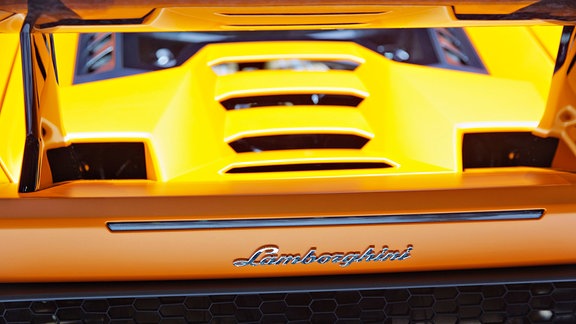 Heck eines Lamborghini Huracan Performante