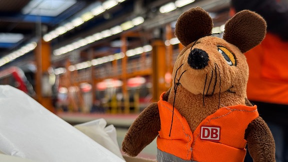 Maus Türöffnertag in der DB Werkstatt in Dresden