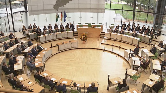 Einheits-Festakt im Sächsischen Landtag