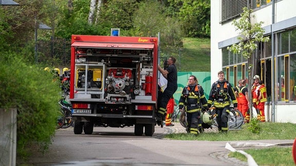 Feuerwehreinsatz in Boxdorf