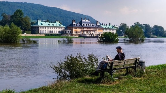 Hochwasser der Elbe im September 2024