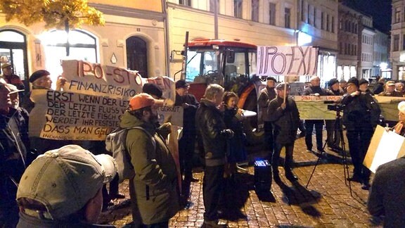 IPO Protest Pirna