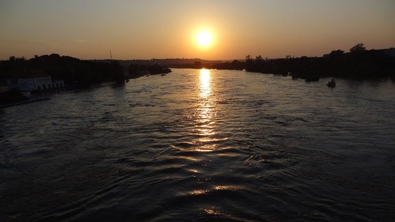 Hochwasser der Elbe am 20.09.2024