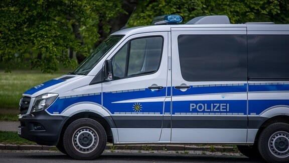 Ein Polizeiauto