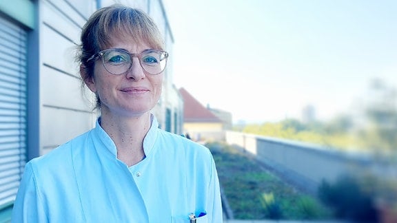 Stefanie Jellinghaus, Kardiologin und Oberärztin am Herzzentrum Dresden