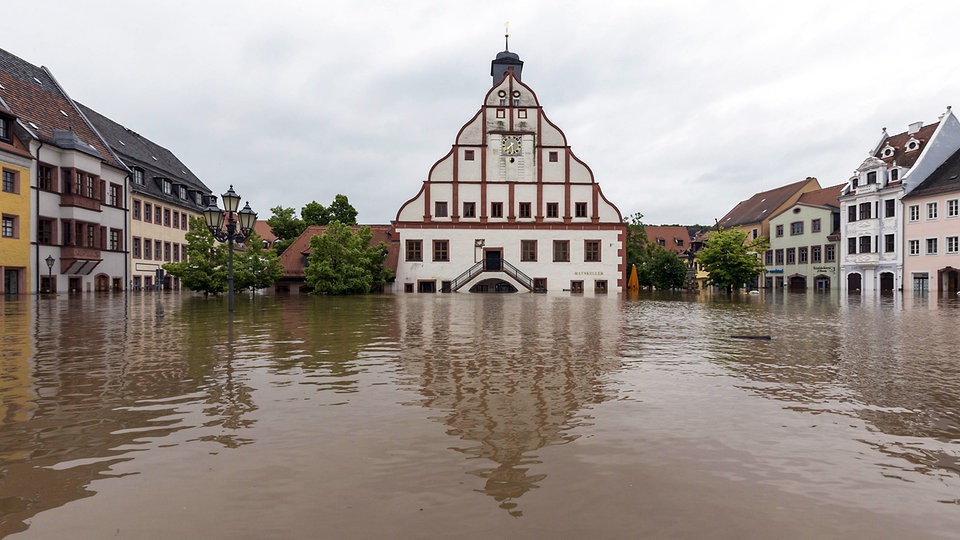 Hochwasser 2013 in Mitteldeutschland Betroffene Gebiete und Schäden