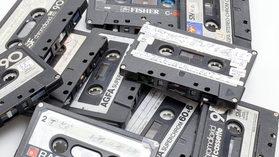 Alte Musikkassetten