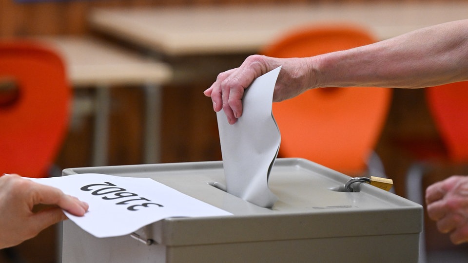 Landtagswahl in Sachsen Wahllokale öffnen Sonntag 8 Uhr MDR.DE