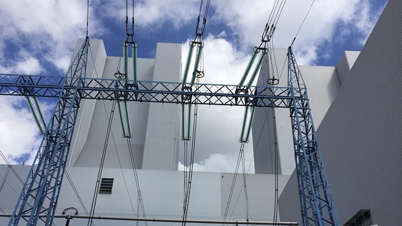 Das Kraftwerk Lippendorf versorgt die Region mit Strom aus Braunkohle