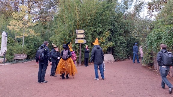 Halloween-Spektakel im Zoo Leipzig