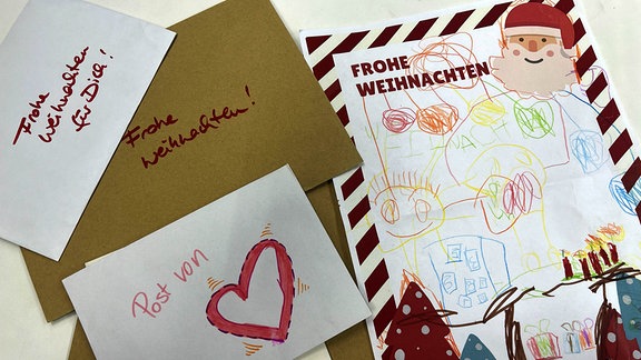 Briefe von Schulkindern an Leipziger Senioren