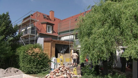 Energetische Sanierung eines Wohnhauses in Markkleeberg in nur 22 Tagen.