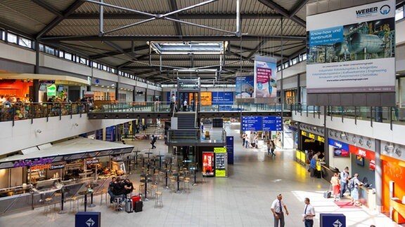 Terminal des Flughafen Leipzig/Halle, 2017