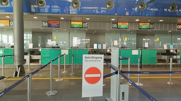 Flughafen Leipzig-Halle: Streik Lufthansa-Tochter