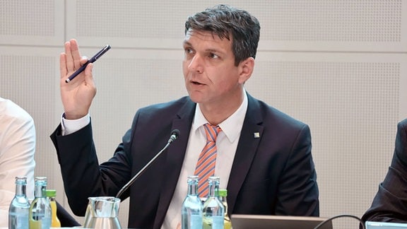 Henry Graichen, Vorsitzender des Regionalen Begleitausschusses (RBA), Landrat LK Leipzig