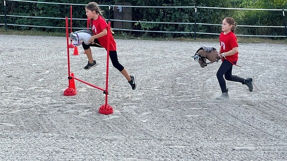 Steckenpferd-Training in Leipzig 