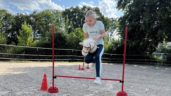 Steckenpferd-Training in Leipzig 