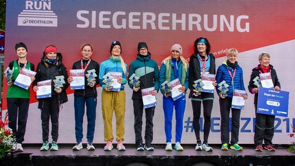 Menschen beim Leipziger Run