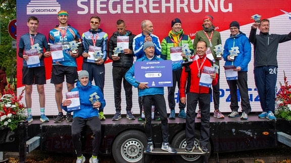 Menschen beim Leipziger Run