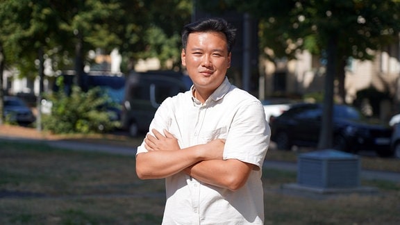 Nam Duy Nguyen - Gewinner des Direktmandats im Wahlkreis Leipzig 1 für die Linke