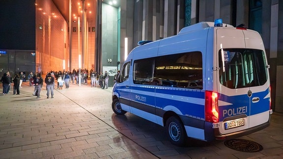 Polizeieinsatz Uni Leipzig