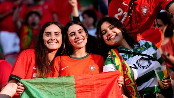 Fans der portugisischen Fußball-Nationalmannschaft