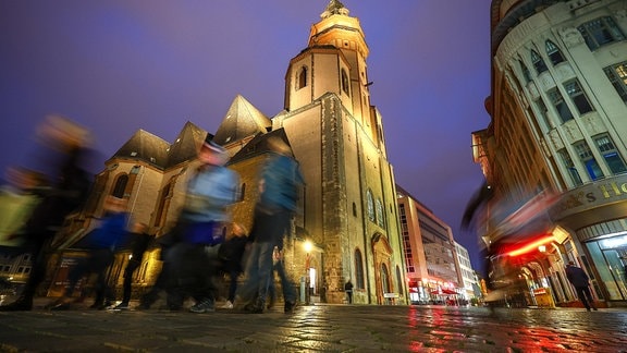 Die Nikolaikirche in Leipzig