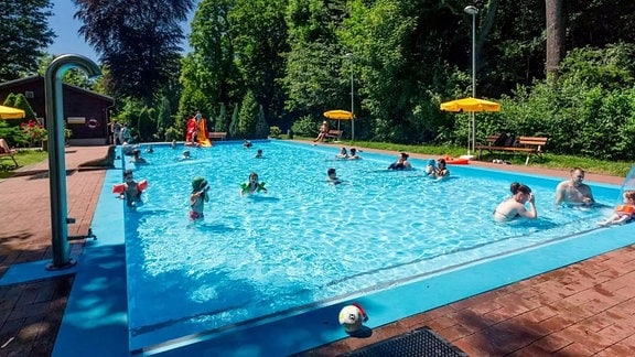 Nichtschwimmerbecken "Robbe" im Schreberbad Leipzig