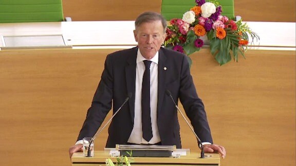 Matthias Rößler, Landtagspräsident in Sachsen