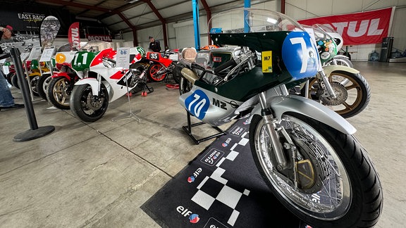 Sachsenring, Ausstellung historische Motorräder