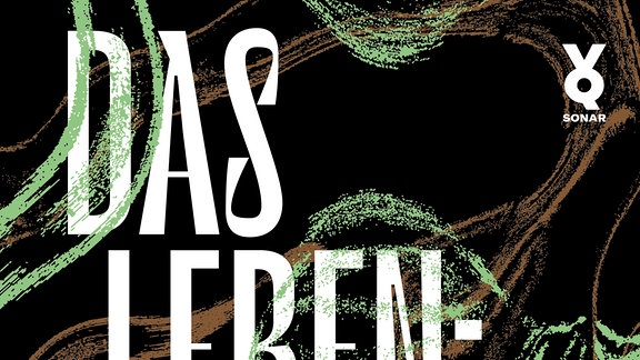 Ein schwarzes Buchcover mit der weißen Aufschrift: Das Leben: Es lebe!