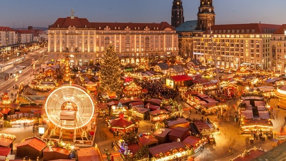 Striezelmarkt in Dresden