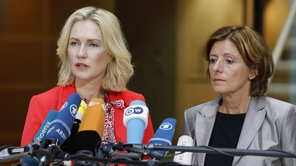 SPD-Ministerpräsidentinnen Manuela Schwesig und Malu Dreyer 2019