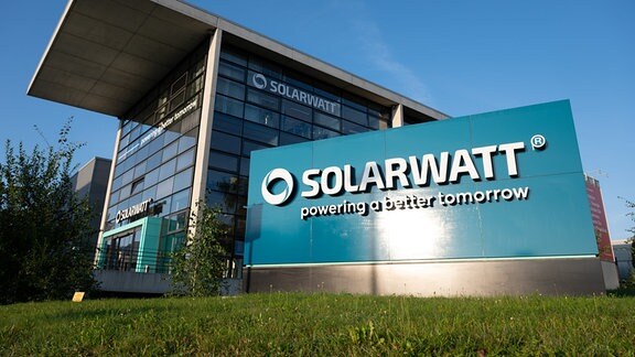Das Firmengebäude der Solarwatt GmbH