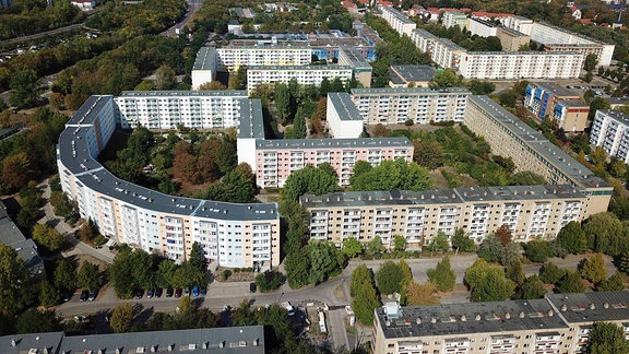 Südpark in Halle Neustadt